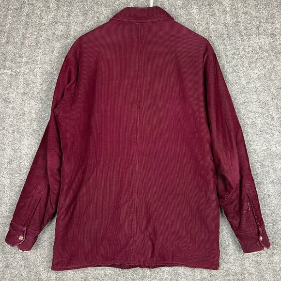 Vintage Arrow Quilted Lined Corduroy Button Down Shirt Jacket Men's M - Picture 3 of 10